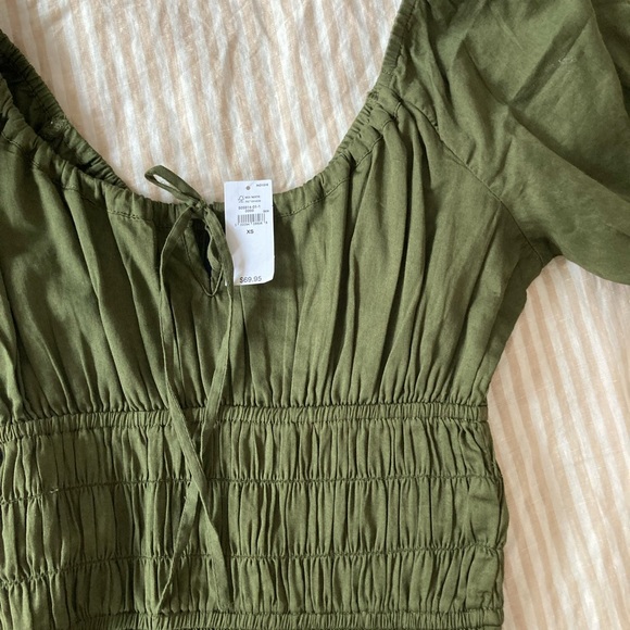 Gap puff sleeve mini dress - Picture 2 of 2